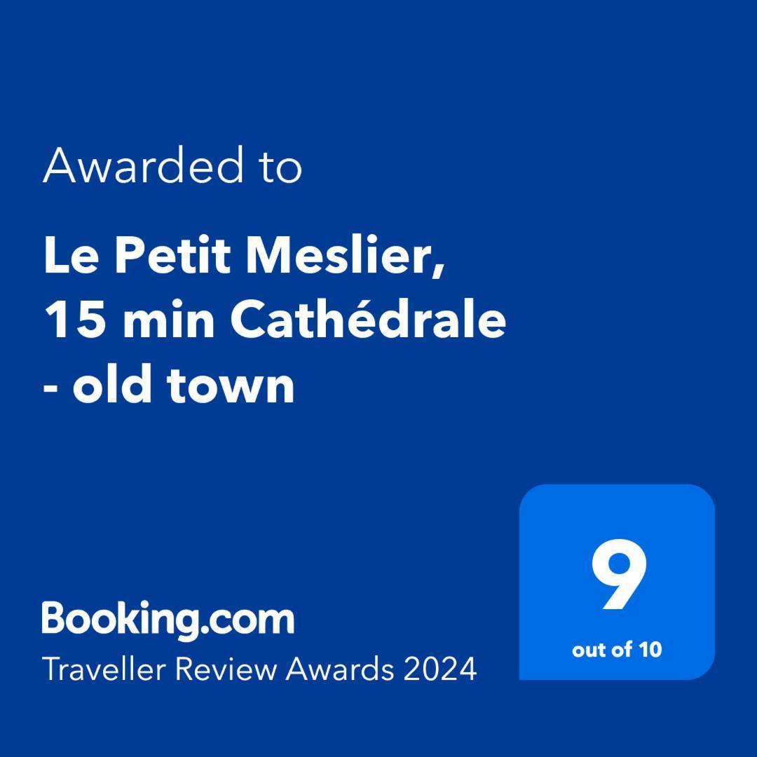 Le Petit Meslier, 15 Min Cathedrale - Old Town Lägenhet Reims Exteriör bild